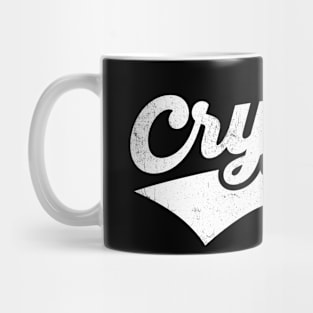 Crypto Vintage Swoosh Athletic Retro Mug